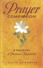 Cover of: Prayer Companion: A Treasury of Personal Meditation