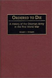 Cover of: Ordered to Die by Edward J. Erickson