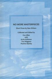 Cover of: No More Masterpieces by Arnie Achtman, Tim Kitagawa, Pauline Stanley, Guy, et al. Allen