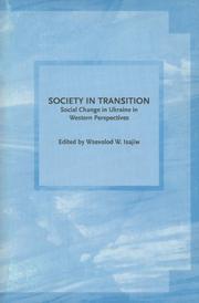 Cover of: Society in transition: social change in Ukraine in western perspectives