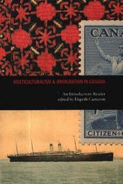 Cover of: Multiculturalism and Immigration in Canada by Elspeth Cameron