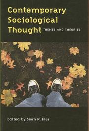 Cover of: Contemporary Sociological Thought: Themes and Theories