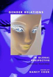 Cover of: Gender Relations in Global Perspective by Nancy Cook