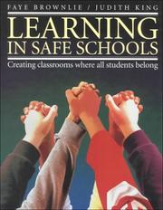 Learning in Safe Schools by Faye Brownlie