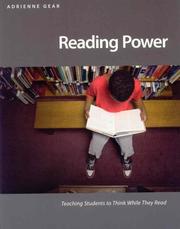 Cover of: Reading Power: Teaching Students to Think While They Read