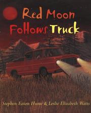 Red moon follows truck
