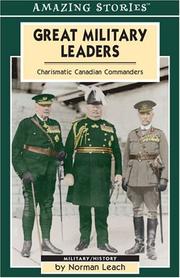 Cover of: Great Military Leaders by Norman Leach