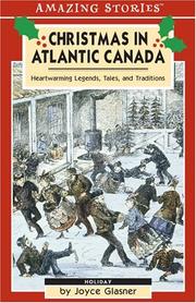 Cover of: Christmas in Atlantic Canada by Joyce Glasner