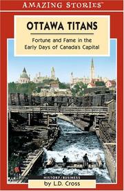 Cover of: Ottawa Titans: Fortune And Fame in the Early Days of Canada's Capital (Amazing Stories)