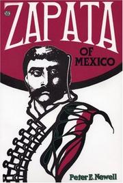 Cover of: Zapata of Mexico by Peter E. Newell