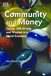 Cover of: Community and Money by Mary-Beth Raddon, Mary-Beth Raddon