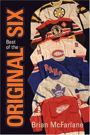 Cover of: Best of the Original Six by Brian McFarlane