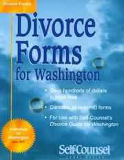 Cover of: Divorce Forms for Washington: Complete Forms Necessary to Obtain Your Divorce by Mark Patterson