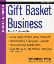Cover of: Start and Run a Profitable Gift Basket Business (Start & Run ...)