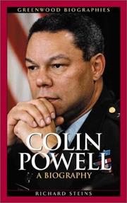 Cover of: Colin Powell by Richard Steins