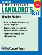 Cover of: Simply Essential Landlord