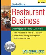 Cover of: Start & Run a Restaurant Business