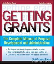 Cover of: Getting Grants by Alexis Carter-Black