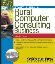 Cover of: Start & Run a Rural Computer Consulting Business (Start & Run a)