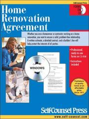 Cover of: Home Renovation Agreement