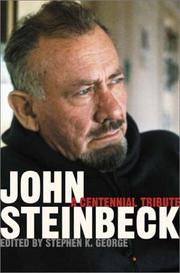 Cover of: John Steinbeck: a centennial tribute