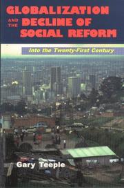 Cover of: Globalization and the decline of social reform by Gary Teeple