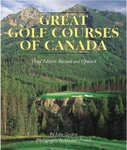 Cover of: Great Golf Courses of Canada