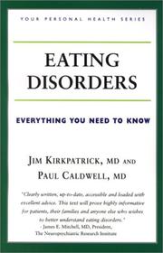Eating disorders by Kirkpatrick, Jim Dr.