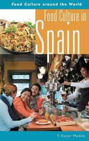 Cover of: Food Culture in Spain by F. Xavier Medina