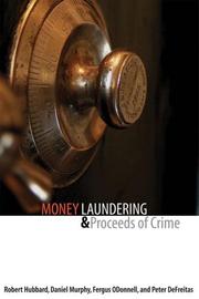 Cover of: Money laundering & proceeds of crime
