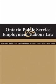 Cover of: Ontario Public Service Labour and Employment Law