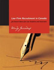 Cover of: Law Firm Recruitment in Canada: Job Search Advice for Law Students and Associates