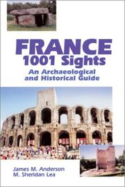 Cover of: France, 1001 sights by James Maxwell Anderson