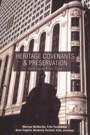 Cover of: Heritage covenants & preservation: the Calgary Civic Trust