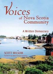 Cover of: Voices of Nova Scotia community: a written democracy