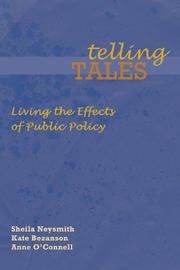 Cover of: Telling tales: living the effects of public policy