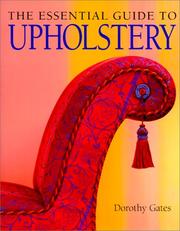 Cover of: The Essential Guide to Upholstery