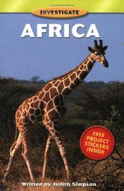 Cover of: Africa