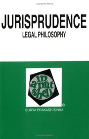 Cover of: Jurisprudence, legal philosophy, in a nutshell