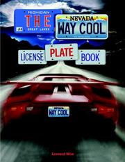 Cover of: The Way Cool License Plate Book by Leonard Wise