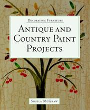 Cover of: Antique and country paint projects