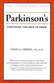 Cover of: Parkinson's: everything you need to know