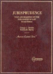 Jurisprudence by George C. Christie