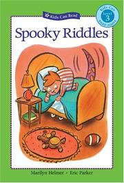 Cover of: Spooky Riddles (Kids Can Read)