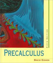 Cover of: Advantage Series: Precalculus by David Cohen, Cohen, David