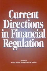Cover of: Current Directions In Financial Regulation (Policy Forum Series) by 