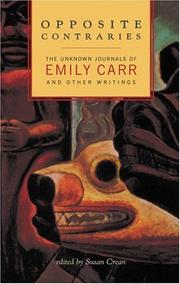 Cover of: Opposite Contraries by Emily Carr