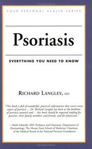 Psoriasis by Richard G.B. Langley