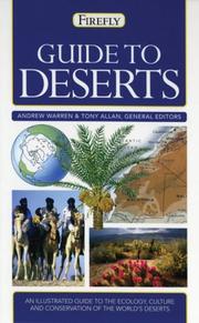 Firefly guide to deserts by J. A. Allan, Andrew Warren