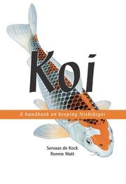 Cover of: Koi: A Handbook on Keeping Nishikigoi